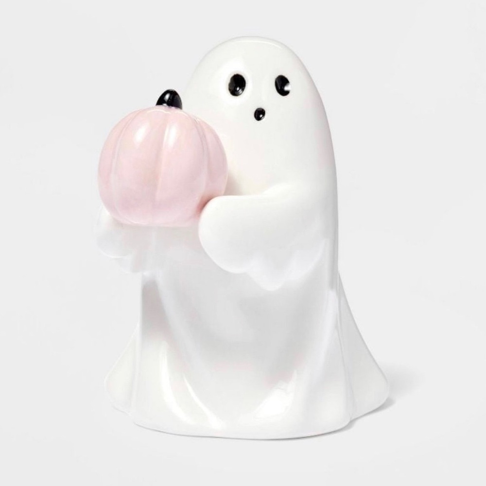 Hyde & EEK! Bootiful Ceramic Ghost Halloween Decorative Figurine